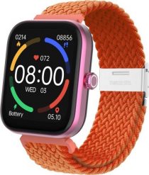 Smartwatch DCU Tecnologic Los Angeles Pomarańczowy (S0453619). Brązowe zegarki smartwatch dcu tecnologic, bez wzorów. Za 377.99 zł.