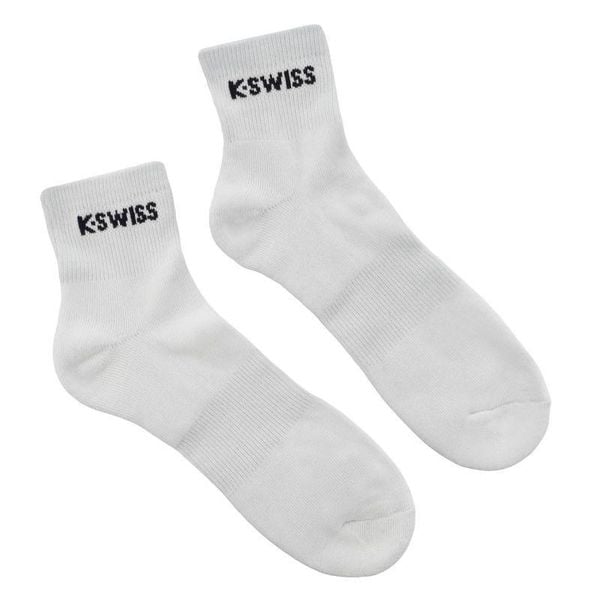 Skarpetki Męskie. Białe skarpety męskie K-SWISS, bez wzorów, z bawełny. Za 71.99 zł.