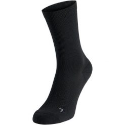 Skarpetki klasyczne Odlo ESSENTIAL Socks crew. Czarne skarpety męskie ODLO, bez wzorów. Za 59.99 zł.