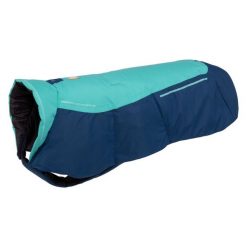 Kurtka przeciwdeszczowa dla psa Ruffwear Vert Jacket. Zielone kurtki męskie RUFFWEAR, xs, bez wzorów, bez kaptura. Za 429.99 zł.