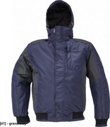 CERVA DAYBORO pilot kurtka - męska kurtka pilotka, odpinany kaptur, polar kołnierz i w kapturze, odblaskowe elementy, 100% - ciemnobrązowy XXL. Brązowe kurtki męskie CERVA, m, bez wzorów, z polaru, bez kaptura. Za 249.35 zł.