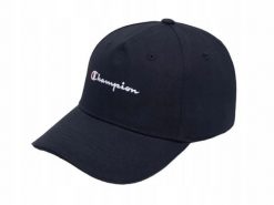 Czapka z daszkiem Champion Baseball. Czarne czapki damskie Champion, bez wzorów, z bawełny, klasyczne. Za 85.00 zł.