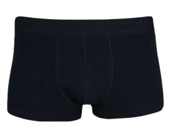 Klasyczne Męskie Bokserki, Bawełna z Elastanem, Granatowe, Obcisłe. Niebieskie bokserki męskie Pako Jeans, bez wzorów, z bawełny. Za 33.00 zł.