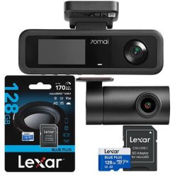 70mai T400 3 kanałowa + Karta Lexar 128GB. Wideorejestratory 70mai. Za 799.00 zł.