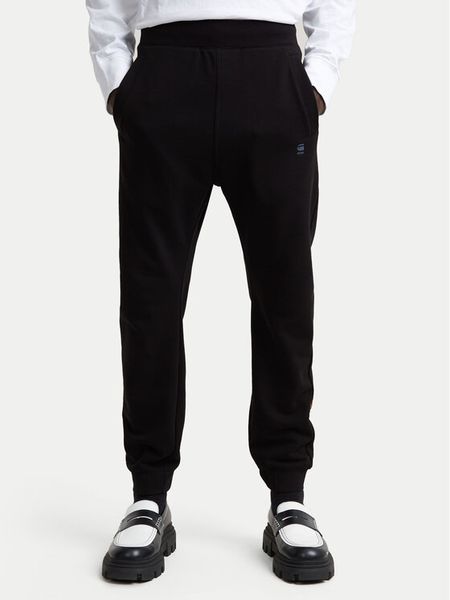 G-Star Raw Spodnie dresowe Nifous D25525-D566 Czarny Regular Fit. Czarne spodnie sportowe męskie G-Star Raw, m, bez wzorów, z bawełny. Za 279.99 zł.
