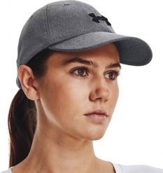 Czapka z daszkiem damska Under Armour Blitzing Adj OSFM szara 1376705 002. Szare czapki damskie Under Armour, bez wzorów. Za 78.99 zł.