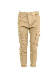 Xagon Spodnie "Cargo Pants" | P24032CR4034 | Mężczyzna | Beżowy. Brązowe spodnie materiałowe męskie Xagon, bez wzorów, z bawełny. W wyprzedaży za 489.00 zł.