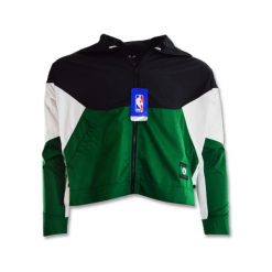 Damska Sportowa Kurtka wiatrówka Nike Performance NBA Boston Celtics. Czarne kurtki sportowe damskie Nike, bez wzorów, bez ramiączek, bez kaptura. Za 225.00 zł.