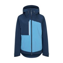 Kurtka narciarska damska ZIENER Tayara. Niebieskie kurtki sportowe damskie Ziener, na jesień, s, bez wzorów, z materiału, bez ramiączek, bez kaptura, narciarskie. Za 759.99 zł.