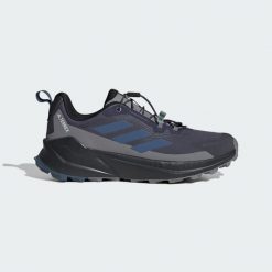 Buty Terrex Trailmaker 2 GORE-TEX Speed Lace Hiking. Niebieskie obuwie trekkingowe damskie Adidas, z gore-texu, bez zapięcia. Za 557.00 zł.