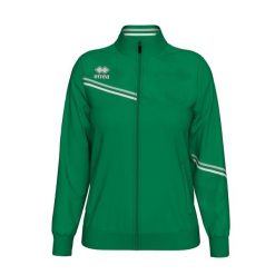 Bluza Errea Estella Kurtka Ad Damskie. Zielone kurtki sportowe damskie ERREA, l, bez wzorów, z materiału, bez ramiączek, bez kaptura, na fitness i siłownię. Za 190.50 zł.