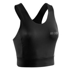 Damski sportowy Crop Top treningowy CEP. Białe koszulki sportowe damskie CEP, xs, bez wzorów, bez ramiączek, do biegania. Za 179.00 zł.