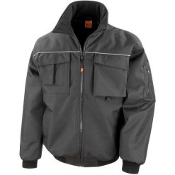 Męska Kurtka Sabre Pilot. Czarne kurtki męskie RESULT, m, bez wzorów, sportowe, bez kaptura. Za 207.99 zł.