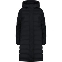 Płaszcz ocieplany damska CMP 35K3676 Coat Fix Hood. Czarne płaszcze damskie CMP, na zimę, m, bez wzorów, z materiału, bez kołnierzyka, z kapturem. Za 567.03 zł.