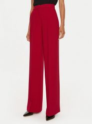 Pinko Spodnie materiałowe Pergamino 100331 A20Q Czerwony Regular Fit. Czerwone spodnie materiałowe damskie Pinko, bez wzorów, z materiału. Za 589.99 zł.