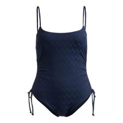 Strój kąpielowy jednoczęściowy damski ROXY Current Coolness. Niebieskie stroje kąpielowe damskie Roxy, s, bez wzorów. Za 179.99 zł.