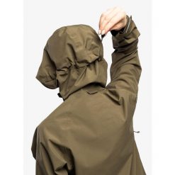 Kurtka przeciwdeszczowa damska Fjallraven HC Hydratic Trail Jacket. Żółte kurtki sportowe damskie Fjällräven, l, bez wzorów, bez ramiączek, bez kaptura, trekkingowe. Za 953.99 zł.