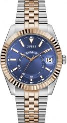 Zegarek męski Guess GW0977G5 srebrny. Szare zegarki męskie Guess, z aplikacjami, srebrne. Za 1,049.00 zł.