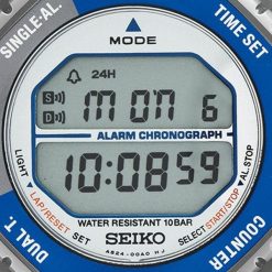 Zegarek Seiko Seiko Rotocall SMGG21P1 Zegarek unisex cyfrowy 37 mm. Cyfrowe zegarki damskie Seiko. Za 1,994.99 zł.