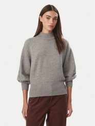 HUGO Sweter Sorellenio 50569389 Szary Relaxed Fit. Szare swetry nierozpinane damskie Hugo, xl, bez wzorów, z wiskozy, bez kołnierzyka, bez ramiączek. Za 799.99 zł.