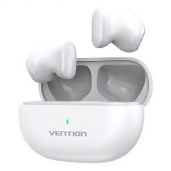 Słuchawki bezprzewodowe TWS Vention NBLW0 Earbuds T12 (białe). Białe słuchawki bezprzewodowe Vention. Za 90.00 zł.