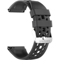 Giewont Pasek do Smartwatch Giewont GW440 Silikonowy CZARNY GWP440-1. Czarne zegarki smartwatch Giewont, bez wzorów. Za 29.13 zł.
