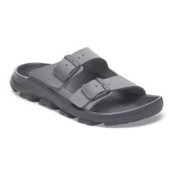 Klapki Birkenstock Mogami Terra Stealth 2-Strap 1029595 szare. Szare klapki męskie bez wzorów, z materiału, bez zapięcia. Za 713.87 zł.