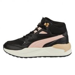 Buty do chodzenia damskie Puma Xray Speed Mid Wtr. Czarne obuwie sportowe damskie Puma, bez wzorów, z gumy, bez zapięcia, trekkingowe. Za 435.00 zł.