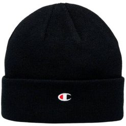 Czapka zimowa unisex CHAMPION. Czarne czapki damskie Champion, na zimę, bez wzorów. Za 75.00 zł.