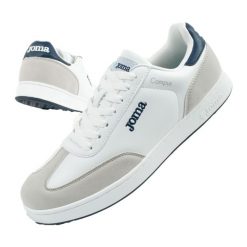 Buty sportowe męskie Joma C.Campus Memory Foam. Białe buty sportowe męskie Joma, bez wzorów, ze skóry ekologicznej, bez zapięcia. Za 169.99 zł.