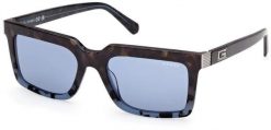 Guess Okulary przeciwsłoneczne męskie prostokątne GU00213 92V 55. Okulary przeciwsłoneczne damskie Guess, prostokątne. Za 164.99 zł.