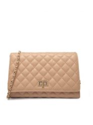 Badura Torebka TYL00500 Beżowy. Brązowe torebki do ręki damskie Badura, bez wzorów, z materiału, bez dodatków. Za 129.99 zł.