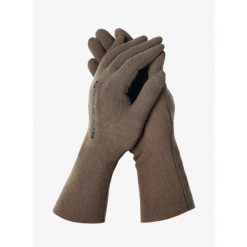 Rękawiczki 5-palczaste Brubeck Merino. Zielone rękawiczki damskie Brubeck, bez wzorów. Za 125.99 zł.