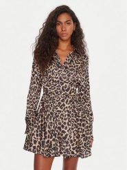 Guess Sukienka koktajlowa W5YK00 WF1T2 Kolorowy Regular Fit. Sukienki damskie Guess, l, z aplikacjami, z syntetyku, wizytowe, bez kołnierzyka, bez ramiączek. Za 399.99 zł.