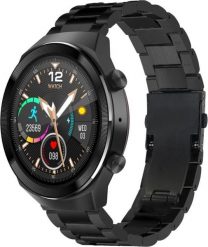 Smartwatch Rubicon RNCE68 Czarny (RNCE68BIBX01AX). Czarne zegarki smartwatch Rubicon, bez wzorów. Za 159.00 zł.