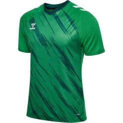 Koszulka Hummel Triumph. Zielone bluzki damskie Hummel, bez wzorów, sportowe, bez kołnierzyka, bez ramiączek. Za 187.00 zł.