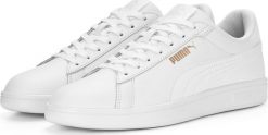 Puma laisvalaikio batai vyrams Smash 3.0, balti. Buty sportowe męskie Puma, bez wzorów, bez zapięcia. Za 204.30 zł.