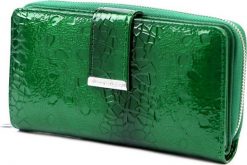 Portfel damski skórzany PELLUCCI 5280-13 zielony. Zielone portfele damskie PELLUCCI. Za 129.77 zł.