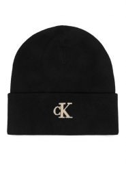 Calvin Klein Czapka LV04F8098G Czarny. Czarne czapki damskie Calvin Klein, na zimę, bez wzorów, z wiskozy. Za 129.99 zł.