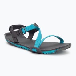 Sandały barefoot damskie Xero Shoes Z-Trail EV. Szare sandały damskie XERO SHOES, bez wzorów, bez obcasa, bez zapięcia. Za 249.99 zł.