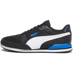 Buty do chodzenia męskie Puma ST Runner v3 Mesh. Czarne buty sportowe męskie Puma, bez wzorów, z gumy, bez zapięcia, do biegania. Za 239.00 zł.