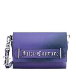 Torebka Juicy Couture. Fioletowe listonoszki damskie Juicy Couture, bez wzorów, bez dodatków. Za 299.99 zł.