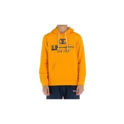 Bluza sportowa męska Champion 217994YS113. Żółte bluzy sportowe męskie Champion, l, bez wzorów, z kapturem. Za 261.00 zł.
