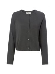 Marc O'Polo Kardigan z lnem Kobiety Bawełna szary, XXL. Szare kardigany damskie Marc O'Polo, xxl, bez wzorów, z bawełny, bez kołnierzyka. Za 519.95 zł.