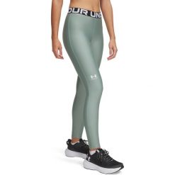 Legginsy Ua Hg Firmy Under Armour Damskie. Niebieskie legginsy damskie Under Armour, bez wzorów, z materiału. Za 221.85 zł.