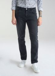 PAKO LORENTE – Szare spodnie męskie jeans. Szare spodnie materiałowe męskie Pako Lorente, bez wzorów, z bawełny. Za 119.99 zł.