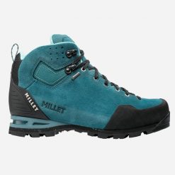 Buty trekkingowe damskie MILLET W G Trek 3 Goretex zielony. Niebieskie obuwie trekkingowe damskie Millet, z gore-texu, bez zapięcia. Za 699.00 zł.
