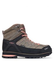 CMP Trekkingi Moon Mid 31Q4796 Brązowy. Brązowe obuwie trekkingowe damskie CMP, ze skóry, bez zapięcia. Za 629.99 zł.