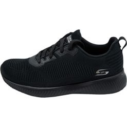 Trampki Skechers Bobs Squad Tough Talk, Czarny, Kobiety. Czarne trampki i tenisówki damskie Skechers, bez wzorów, bez zapięcia. Za 249.99 zł.