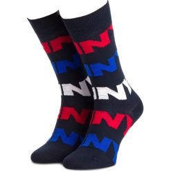 Skarpety Wysokie Męskie TOMMY HILFIGER - 392026001 Middle Grey Melange 758. Niebieskie skarpetki damskie Tommy Hilfiger, bez wzorów, z bawełny. Za 44.99 zł.